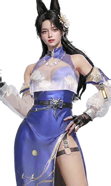 霜青玄狐套装(女)