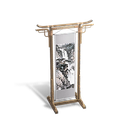 荷风立画