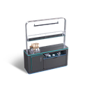 金属茶水柜
